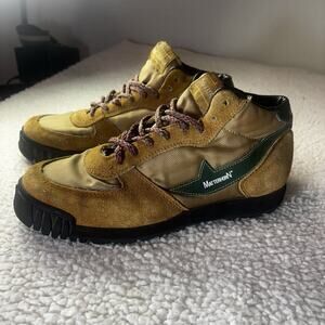 Vintage Matterhorn Hiking Mountaineering 6.5 Rare Taiwan ROC Leather Gorpcore